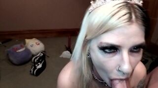 hot princess swallows cum xxx POV HOT babe - porn video