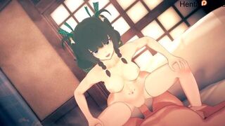 Hentai Qingyi Riding a Big Dick Zenless Zone Zero Uncensored - porn video